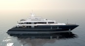 Newcruise Touch 60 yacht concept - perspective view Newcruise Touch 60 yacht concept - perspective view
