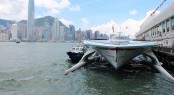 PlanetSolar MS Turanor in Hong Kong