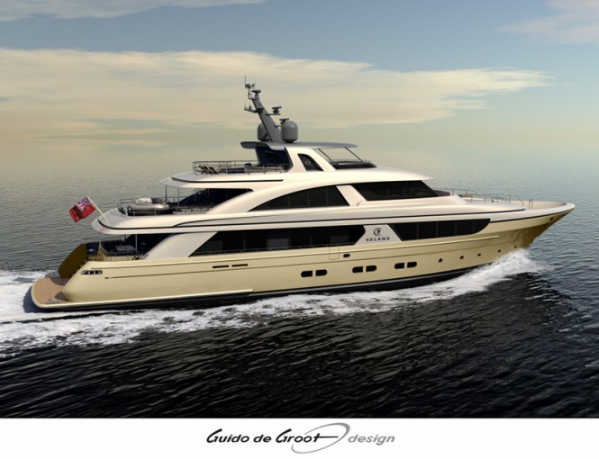 The Selene 128 motor yacht An Ocean Trawler by Guido De Groot