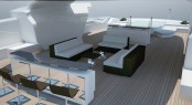Touch 60 yacht concept by Newcruise - Sundeck view Touch 60 yacht concept by Newcruise - Sundeck view