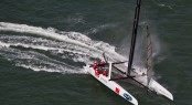 11th September 2011 - Plymouth (UK) - 34th America's Cup - AC World Series - Plymouth 2011 - Racing Day 2 &Acirc;&copy;2011 ACEA - Gilles Martin-Raget