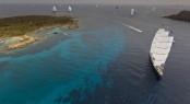 2011 Perini Navi Cup - Maltese Falcon charter yacht leads after the first day's race in Porto Cervo, Sadinia