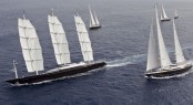 2011 Perini Navi Cup &acirc;��Sailing Yacht Maltese Falcon Wins