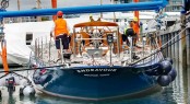 Classic Sailing yacht Endeavour Refit nearing completion