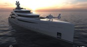 Icon 85m motor yacht concept Britannia by H2 Design