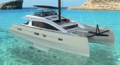 JFA Long Island 85 Catamaran by Marc Lombard - Outside view