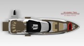 Sergio Cutolo - Hydro Tec designed superyacht Columbus 125 Hybrid from above Sergio Cutolo - Hydro Tec designed superyacht Columbus 125 Hybrid from above
