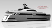 Superyacht Columbus 125 Hybrid by Sergio Cutolo of Hydro Tec to be built by Palumbo Shipyard Superyacht Columbus 125 Hybrid by Sergio Cutolo of Hydro Tec to be built by Palumbo Shipyard