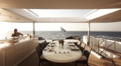 Superyacht E&E Top Sun Deck and Dining Superyacht E&E Top Sun Deck and Dining