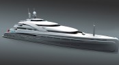90m Motor Yacht Illusion by RMD begins construction at Raffles Shipyard