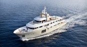 Charter superyacht E&E by Cizgi Yachts and Vripack with interior by Art-Line Interiors - Aerial View Charter superyacht E&E by Cizgi Yachts and Vripack with interior by Art-Line Interiors - Aerial View