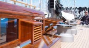 Classic Sailing yacht Endeavour JK4 after rebuild at Yachting Developments