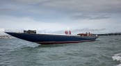 Classic j Class sailing yacht Endeavour launched after refit Classic j Class sailing yacht Endeavour launched after refit
