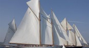 Les Voiles des St Tropez Race start  - Photo By Rolex  Carlo Borlenghi