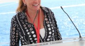 Marina Port Vell, 2011 Monaco Yacht Show Press Conference, Norma Trease, Director of Sales & Marketing Marina Port Vell, 2011 Monaco Yacht Show Press Conference, Norma Trease, Director of Sales & Marketing