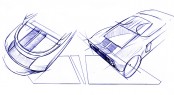 Racing car inspired drawings by Hot Lab yacht design studio Racing car inspired drawings by Hot Lab yacht design studio