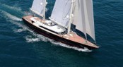 The 56 metre superyacht FIDELIS by Perini Navi