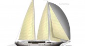 40m sailing yacht ZanZiba by Archipelago Yachts
