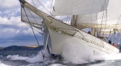 55.5m sailing yacht Adela Credit Ian Badley