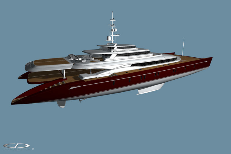 catamaran yacht Event Cat - Coste Design’s 62m catamaran yacht 