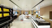 Superyacht TOLD U SO Main Salon by Moroli Design