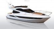Motor yacht Galeon 380 fly - front view