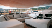 Exterior of the sailing yacht Rosehearty by Perini Navi