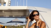 Girl on superyacht - photo by Marc Paris Girl on superyacht - photo by Marc Paris