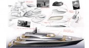 Motor yacht CMN Line 65 concept created by Andrew Winch Designs