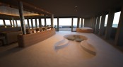 Stunning interior on the 52m luxury yacht Eva