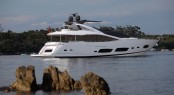 Sunseeker 28 Metre Yacht - rear image