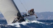 Swan 56 sailing yacht Clem, was the first Swan yacht to cross the ARC 2011 finish line - Photo Credit Kurt Arrigo