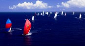 Yachts Christopher and Rebecca at the St. Barth’s Bucket sailing regatta