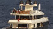 43m Lady Trudy Superyacht - rear view 43m Lady Trudy Superyacht - rear view