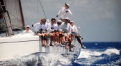 Antelope enjoying fantastic racing conditions went on to win Racing A in the 2011 BVI Spring Regatta & Sailing Festival.