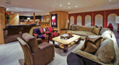 Beautiful interior of the luxury charter yacht Triumphant Lady Beautiful interior of the luxury charter yacht Triumphant Lady