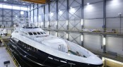Heesen Super Yacht Lady L (ex Project Zentric) successfully launched on January 13th