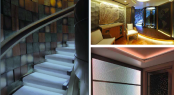 Interior lighting designed by I3D for super yacht PACIFIC