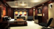 Luxurious interior on board Phantom Superyacht Luxurious interior on board Phantom Superyacht