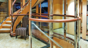 Luxury motor yacht Triumphant Lady - Staircase Luxury motor yacht Triumphant Lady - Staircase