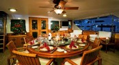 Picchiotti Super Yacht Golden Compass - Dining Room Picchiotti Super Yacht Golden Compass - Dining Room
