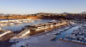 Port Adriano and its commercial area