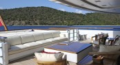 Superyacht TV - Main Deck Seating to Aft