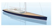 170´ Flybridge Sloop sailing yacht designed by Philippe Briand