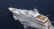 59.4 m Lurssen Oasis superyacht underway