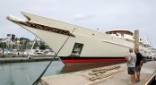 90m sailing yacht Athena after her refit