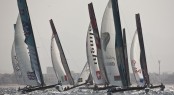 Act 1 of the Extreme Sailing Series 2011 in Muscat - Day 1 Credit Lloyd Images