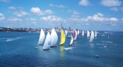 Auckland Fleet competing in the Millennium Cup