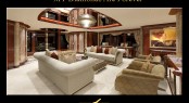 Benetti megayacht Diamonds Are Forever Main salon Benetti megayacht Diamonds Are Forever Main salon