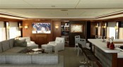 Blind Date charter yacht - Skylounge